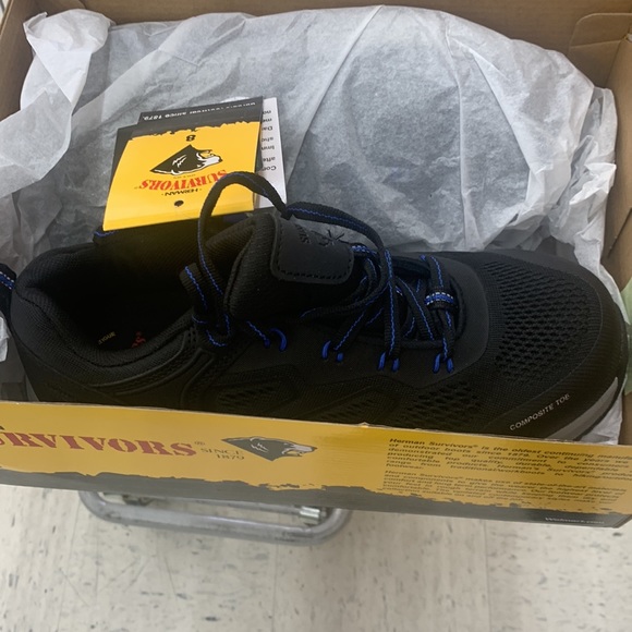 Herman survivors steel toes shoes all sizes 7,8,9,10 - Picture 5 of 5